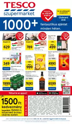 Tesco akciós újság