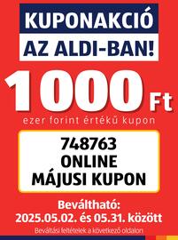 ALDI akciós újság Oldal 1