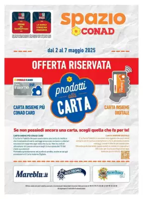 Volantino Spazio Conad (valido fino al 7-05)