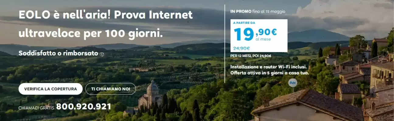 Volantino Eolo (valido fino al 15-05)