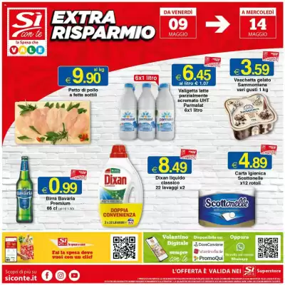 Volantino Sì con te (valido fino al 14-05)