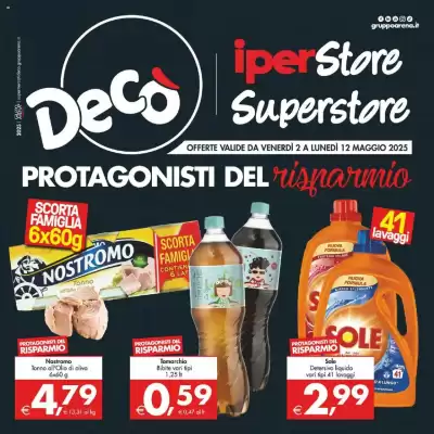 Volantino Deco Iperstore (valido fino al 12-05)