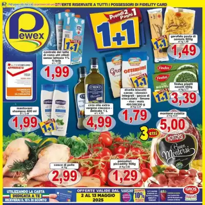 Volantino Pewex (valido fino al 13-05)