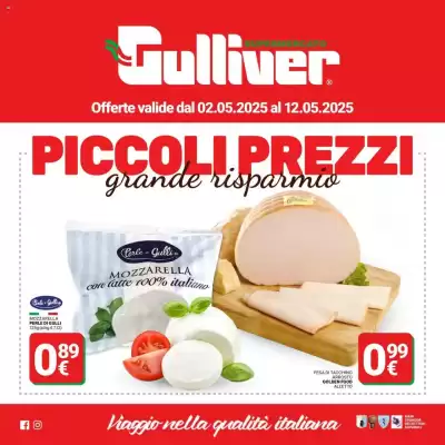 Volantino Supermercati Gulliver (valido fino al 12-05)
