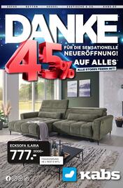 Kabs Polsterwelt Prospekt Seite 1