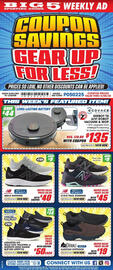 Big 5 Weekly Ad week 18 Page 1