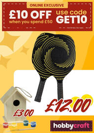 Hobbycraft leaflet Page 1