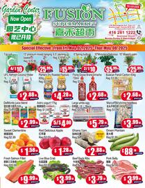 Fusion Supermarket flyer week 18 Page 1