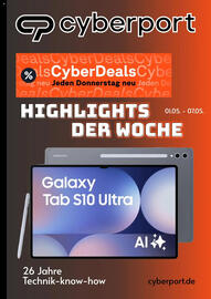 Cyberport Prospekt woche 18 Seite 1
