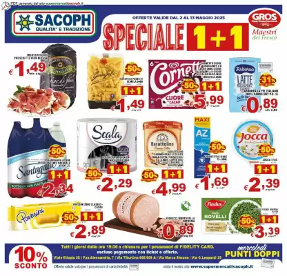 Volantino Sacoph (valido fino al 13-05)