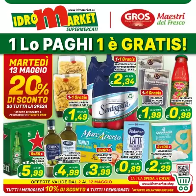 Volantino Idromarket (valido fino al 12-05)