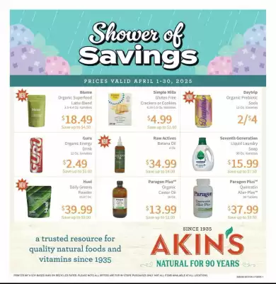 Akin's Natural Foods Weekly Ad (valid until 31-05)