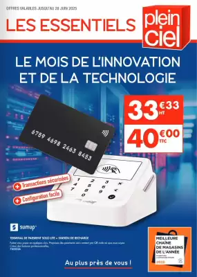Catalogue Plein ciel (valable jusqu'au 28-06)