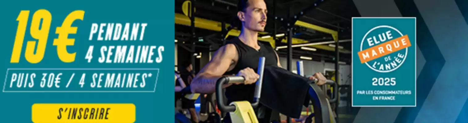 Catalogue Fitness Park (valable jusqu'au 31-05)