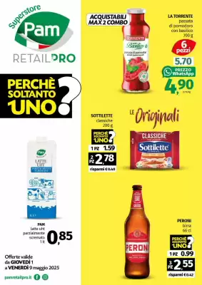 Volantino Superstore Pam (valido fino al 9-05)