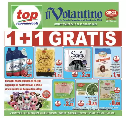 Volantino Top Supermercati (valido fino al 13-05)