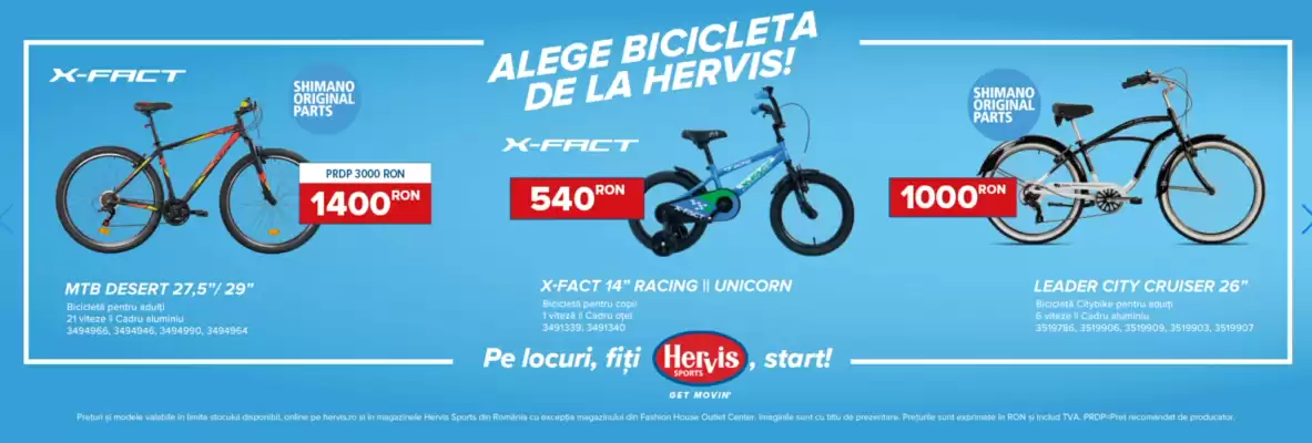 Catalog Hervis (valid până la 11-05)