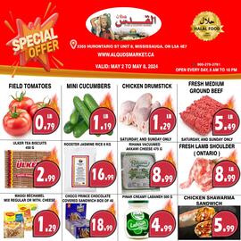 Al-Quds Supermarket flyer week 18 Page 1