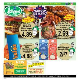 Hollywood Market ad week 18 Page 1