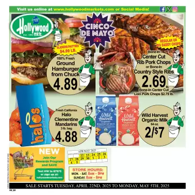 Hollywood Market ad (valid until 5-05)
