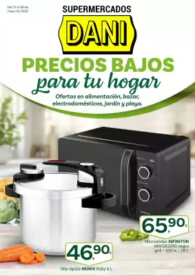 Folleto Supermercados Dani (válido hasta el 28-05)