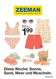 Zeeman Prospekt woche 18 Seite 1