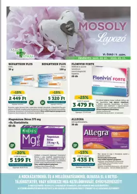 Mosoly patikák akciós újság (érvényes eddig: 31-05)