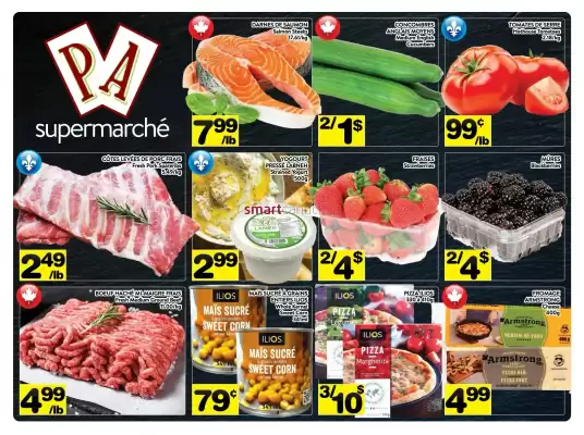 Supermarché PA flyer (valid until 8-05)