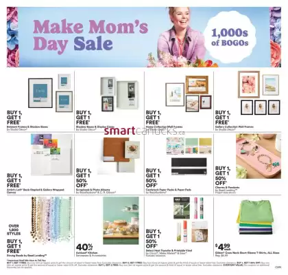 Michaels flyer (valid until 8-05)