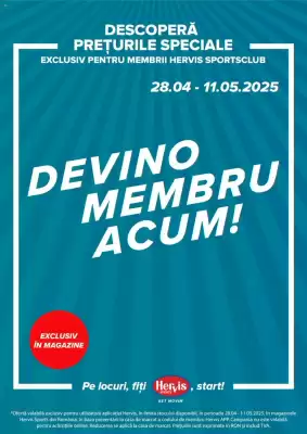 Catalog Hervis (valid până la 11-05)