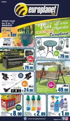 Volantino Europlanet Casa (valido fino al 11-05)