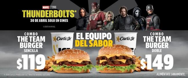 Catálogo Carl's Jr Página 1