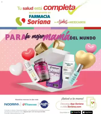Catálogo Farmacia Soriana (válido hasta 31-05)