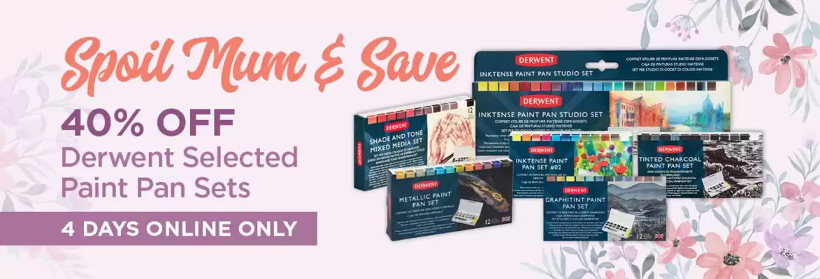 Eckersley's Art & Craft catalogue (valid until 16-05)