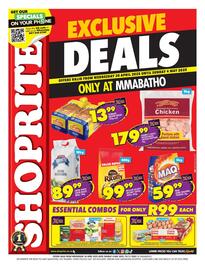 Shoprite catalogue Page 1