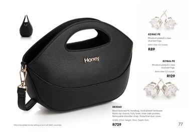 Honey Fashion Accessories catalogue week 18 Page 79