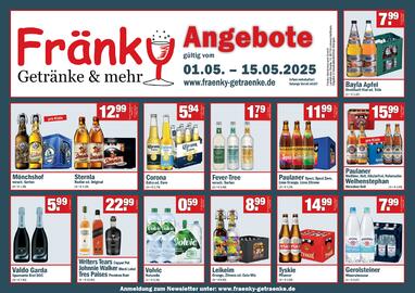 Fränky Getränke Prospekt Seite 1