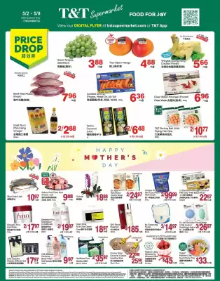 T&T Supermarket flyer (valid until 9-05)