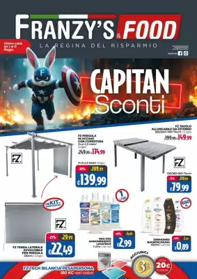 Volantino Franzy's Food (valido fino al 13-05)