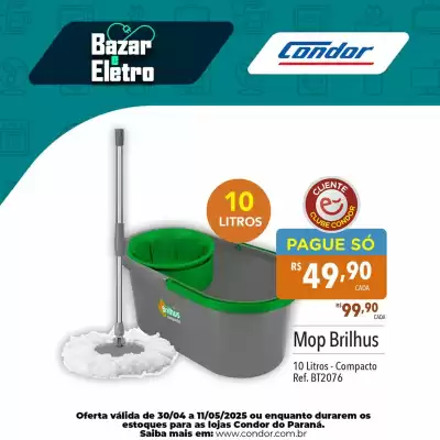 Catálogo Supermercados Condor (válido até 11-05)