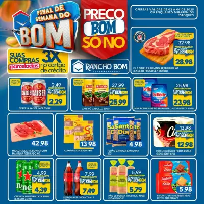 Catálogo Rancho Bom Supermercados (válido até 4-05)