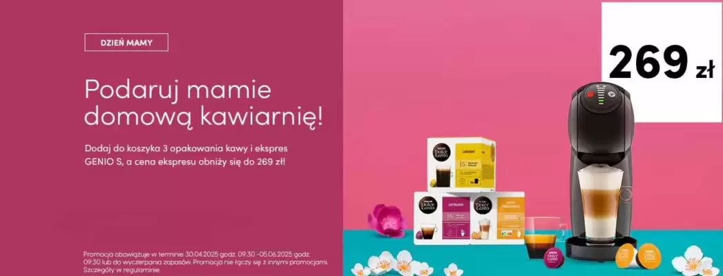 Dolce Gusto gazetka (ważność do 5-05)