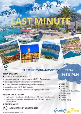 Gandalf Travel gazetka (ważność do 15-05)