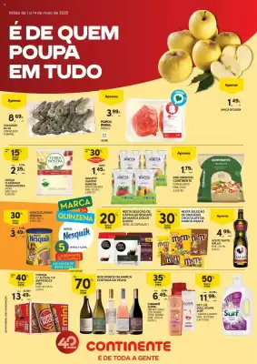 Folheto Continente (válido até 14-05)