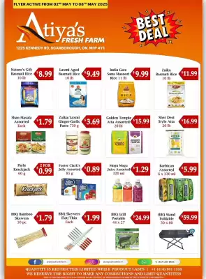 Atiya's Fresh Farm flyer (valid until 8-05)