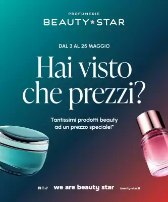 Volantino Beauty Star (valido fino al 25-05)