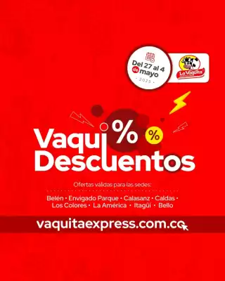 Catálogo La Vaquita Supermercados (válido hasta 4-05)