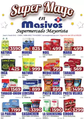Catálogo Masivos (válido hasta 9-05)