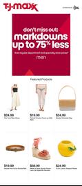 TJ Maxx Weekly Ad week 18 Page 1