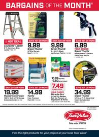 True Value Weekly Ad week 18 Page 1